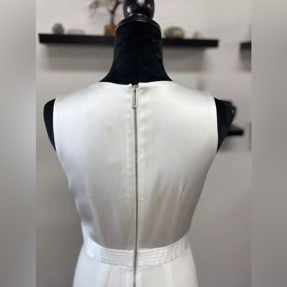 Dion Lee PIVOT DRAPE MINI DRESS Ivory Beach Wedding Elegant Dress - Picture 11 of 15